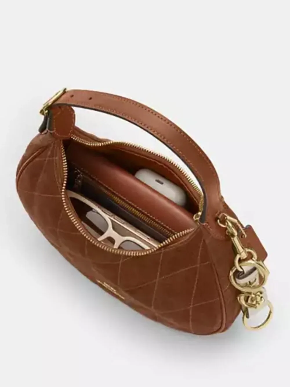 Coach Emily Shoulder Bag With Quilting